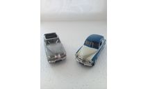 С 1 рубля!!! Газ Победа 2 шт, масштабная модель, Norev/DeAgostini, scale43