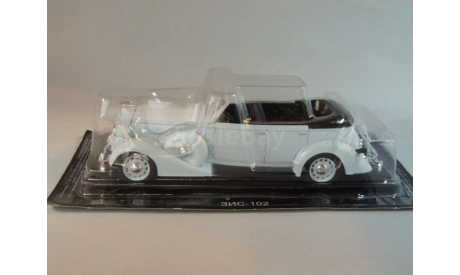 Автолегенды СССР - ЗИС-102, журнальная серия Автолегенды СССР (DeAgostini), scale43