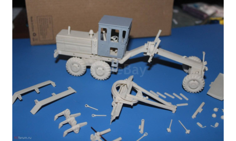 Автогрейдер, масштабная модель трактора, scale43, ДЗ-122