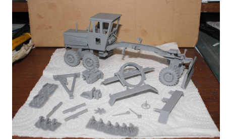 Автогрейдер, сборная модель автомобиля, scale43, ДЗ-31 (Д-557)