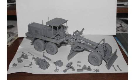 Автогрейдер, сборная модель автомобиля, scale43, ДЗ-98 А