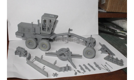 Автогрейдер, сборная модель автомобиля, scale43, ДЗ-98 В