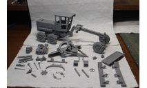 Автогрейдер ДЗ-180А, сборная модель автомобиля, scale43