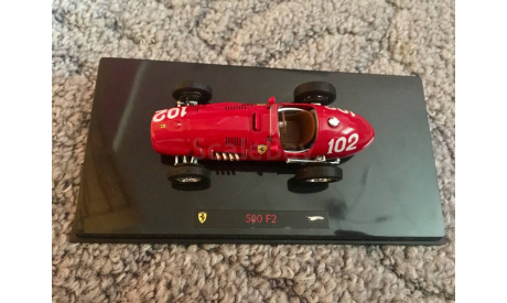 F1 Ferrari 500f2, масштабная модель, Mattel Hot Wheels, scale43