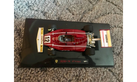 F1 Ferrari 312b3-74, масштабная модель, Mattel Hot Wheels, 1:43, 1/43