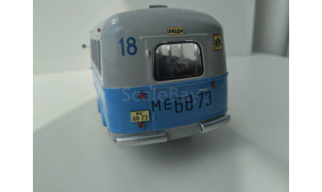 КАВЗ-651, 1:43, конверсия журналки Наши Автобусы №30 ПАЗ-651., масштабная модель, MODIMIO, scale43
