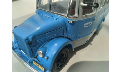 КАВЗ-651, 1:43, конверсия журналки Наши Автобусы №30 ПАЗ-651., масштабная модель, MODIMIO, scale43