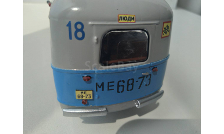 КАВЗ-651, 1:43, конверсия журналки Наши Автобусы №30 ПАЗ-651., масштабная модель, MODIMIO, scale43