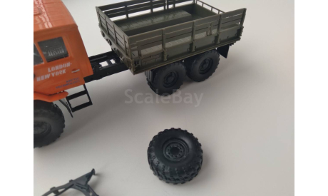 УРАЛ-4322, 1:43, ДеАгостини. На запчасти., масштабная модель, Автолегенды СССР журнал от DeAgostini, scale43