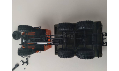 УРАЛ-4322, 1:43, ДеАгостини. На запчасти., масштабная модель, Автолегенды СССР журнал от DeAgostini, scale43