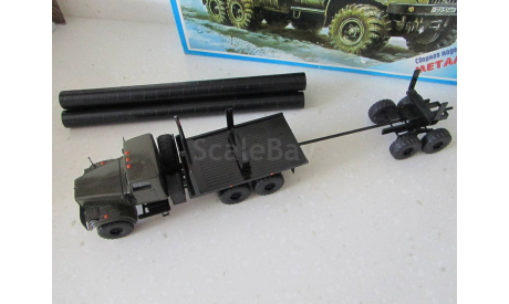 Краз - трубовоз, масштабная модель, Агат-Кразы, scale43