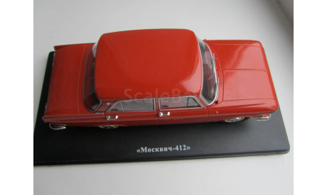 москвич-412 1-24 hachette 21, масштабная модель, scale24