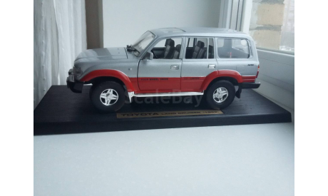 TOYOTA LAND CRUISER 1992 1/18 ROAD LEGENDS DIE CAST MODEL COLLECTION model car, масштабная модель, 1:18