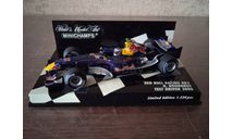 1/43 Minichamps F1 Red Bull RB2 Doornbos 2006, масштабная модель, scale43