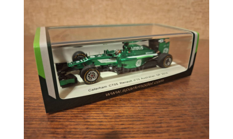 1/43 Minichamps F1 Caterham CT05 Kobayashi 2014, масштабная модель, scale43