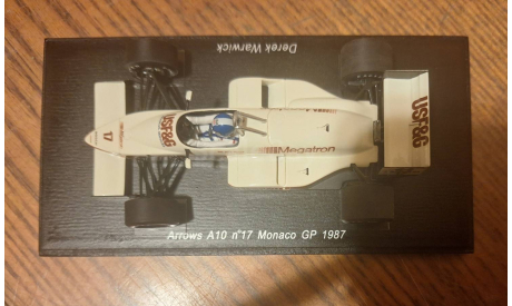 1/43 Spark F1 Arrows A10 Warwick 1987, масштабная модель, scale43
