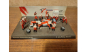 1/43 Minichamps F1 Toyota Racing TF102 Salo 2002 Pit stop diorama, масштабная модель, scale43