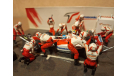 1/43 Minichamps F1 Toyota Racing TF102 Salo 2002 Pit stop diorama, масштабная модель, scale43