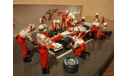 1/43 Minichamps F1 Toyota Racing TF102 Salo 2002 Pit stop diorama, масштабная модель, scale43