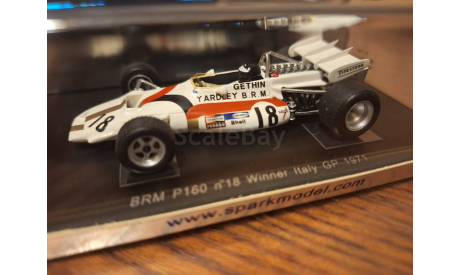 1/43 Spark F1 BRM P160 Gethin 1971, масштабная модель, scale43