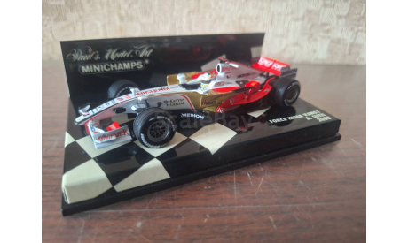 1/43 Minichamps F1 Force India VJM01 Sutil 2008, масштабная модель, scale43