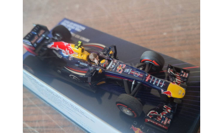 1/43 F1 Minichamps Red Bull RB9 Webber 2013 Final Grand Prix, масштабная модель, scale43