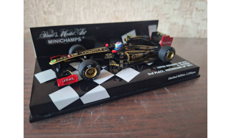 1/43 Minichamps F1 Lotus Renault F1 Team R31 Petrov 2011, масштабная модель, scale43