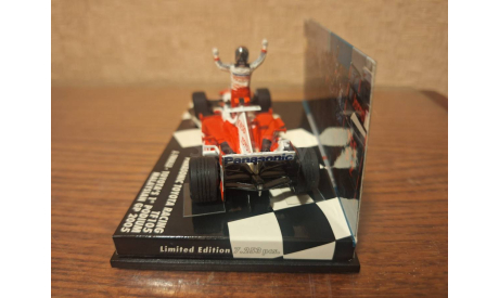 1/43 Minichamps F1 Toyota TF105 Trulli 2005, масштабная модель, scale43