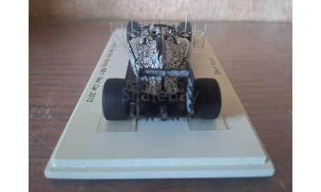 1/43 F1 Red Bull Renault RB11 Test car Kvyat 2015, масштабная модель, Spark, scale43