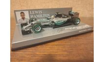 1/43 Minichamps Mercedes W06 Hamilton F1 World champion 2015 USA GP, масштабная модель, scale43