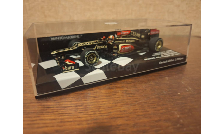 1/43 Minichamps F1 Lotus Renault E21 Raikkonen 2013, масштабная модель, scale43