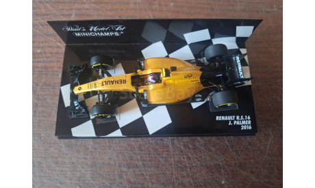 1/43 Minichamps F1 Renault R.S.16 Palmer 2016, масштабная модель, 1:43