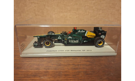 1/43 Minichamps F1 Caterham CT01 Kovalainen 2012, масштабная модель, 1:43
