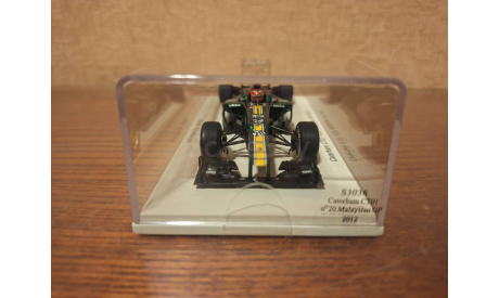 1/43 Minichamps F1 Caterham CT01 Kovalainen 2012, масштабная модель, 1:43