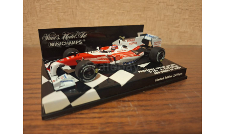 1/43 Minichamps F1 Toyota TF109 Kobayashi 2009, масштабная модель, Force India, scale43