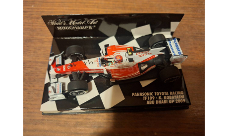 1/43 Minichamps F1 Toyota TF109 Kobayashi 2009, масштабная модель, Force India, scale43