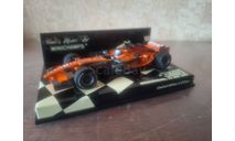 1/43 Minichamps F1 Spyker F8-VII Winkelhock 2007, масштабная модель, scale43