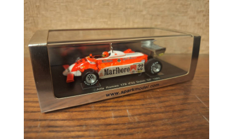 1/43 Spark F1 Alfa Romeo 179 Brambilla 1980, масштабная модель, scale43