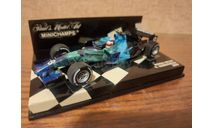 1/43 Minichamps F1 Honda RA107 Barrichello 2007, масштабная модель, scale43