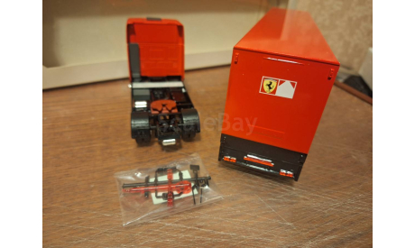 1/43 Eligor Formula 1 Transporter Iveco Ferrari F1 1998, масштабная модель, scale43