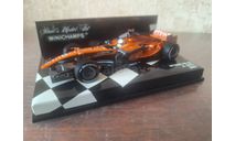 1/43 Minichamps F1 Spyker F8-VII Sutil 2007, масштабная модель, scale43