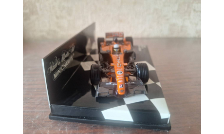 1/43 Minichamps F1 Spyker F8-VII Sutil 2007, масштабная модель, scale43