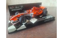 1/43 Minichamps F1 Spyker MF1 Racing M16 Toyota Albers 2006, масштабная модель, scale43