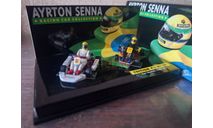 1/43 Minichamps F1 Senna Kart 1980 / 1993, масштабная модель, scale43, Карт