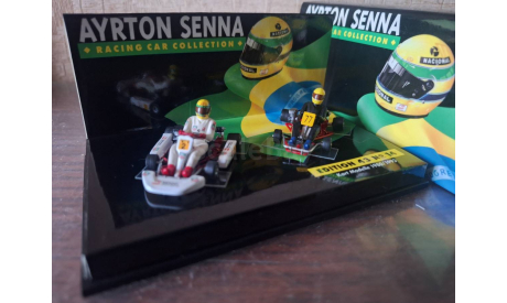 1/43 Minichamps F1 Senna Kart 1980 / 1993, масштабная модель, scale43, Карт