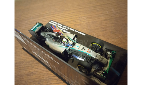 1/43 Minichamps Mercedes W05 Hamilton F1 World champion 2014, масштабная модель, 1:43