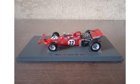 1/43 Spark March 711 Barber F1 Dutch GP 1971, масштабная модель, scale43