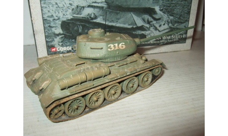 1/50 Corgi T-34/85 diecast танк модель, масштабные модели бронетехники, scale50