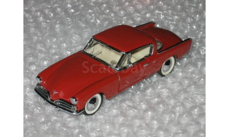 1:43 1953 Studebaker Commander Starliner Coupe Franklin Mint, масштабная модель, scale43