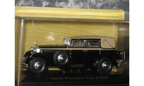 1:43  ISOTTA FRASCHINI TIPO 8 Altaya, масштабная модель, scale43